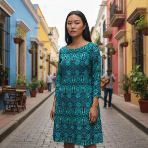 TORY BURCH Silk Shift Dress